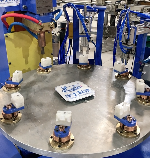 Full Automatic Rotary Table Spot Welding Machine For Nut With Automatic