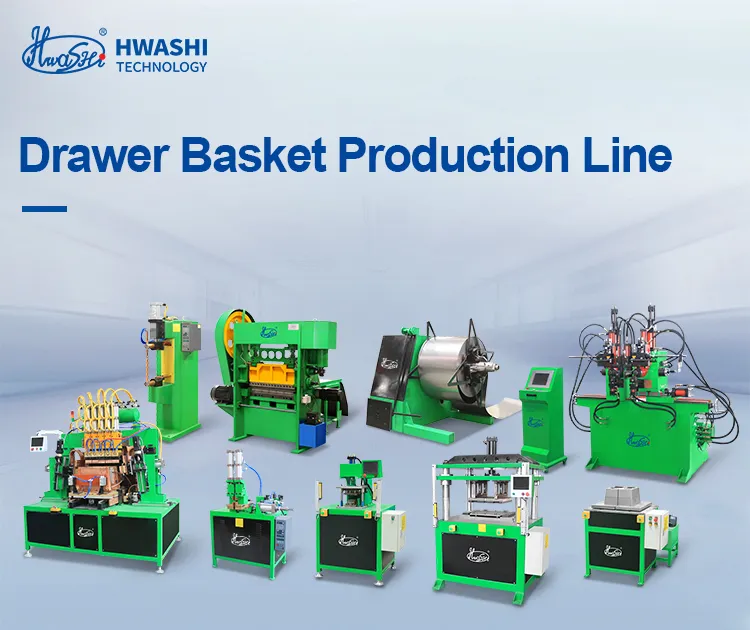 Hwashi Large Metal Storage Basket Stainless Steel Wire Basket Production Line, Customize Welding Wire Mesh Basket 0