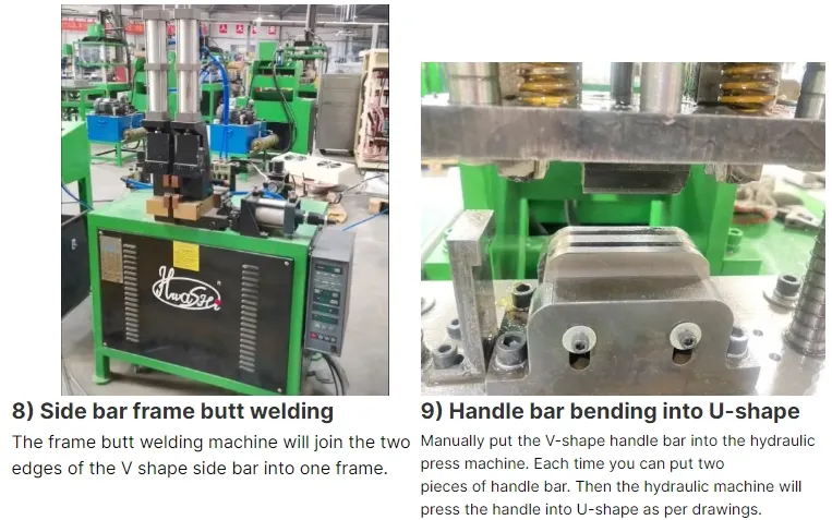 Hwashi Large Metal Storage Basket Stainless Steel Wire Basket Production Line, Customize Welding Wire Mesh Basket 7
