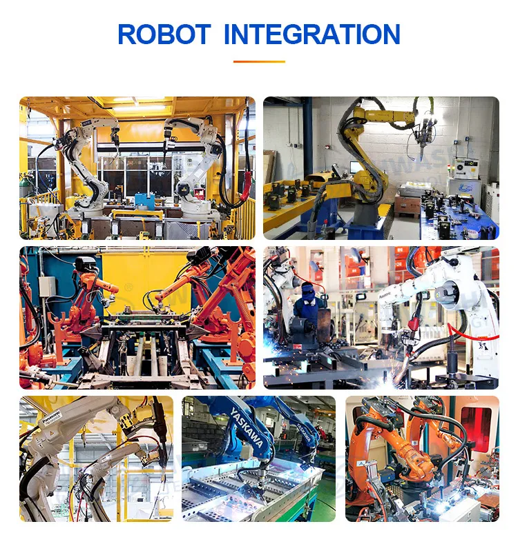 Hwashi Industrial CNC Welding Machine Robotic 6 Axis with Servo, Welding Robot Arm Positioner Rack, Automatic TIG Welding Robot