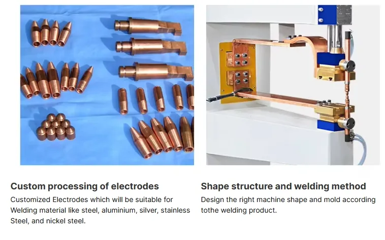 Hwashi 2025 New AC Pulse Spot Welder Pneumatic Spot Welding Machine for All Kinds of Hardware