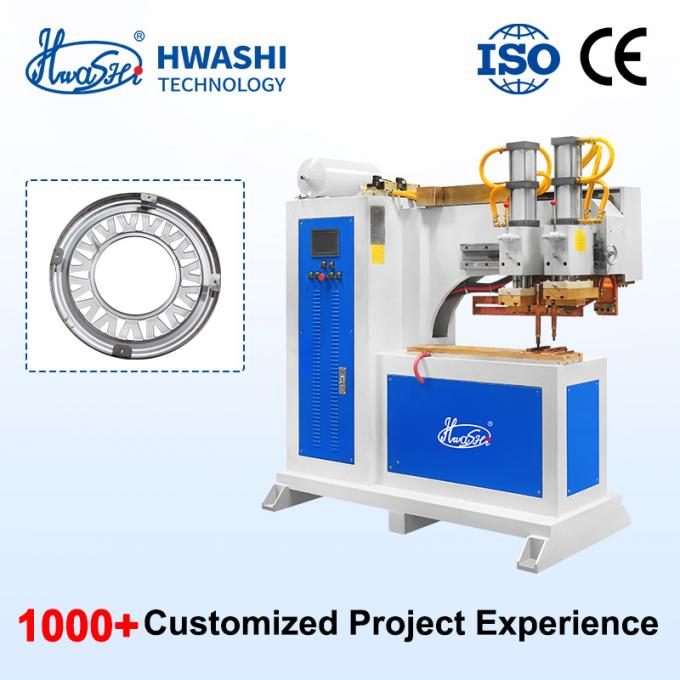Hwashi 2025 New AC Pulse Spot Welder Pneumatic Spot Welding Machine for All Kinds of Hardware