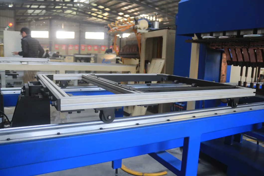 Hwashi Latest Automatic Door Sheet Metal Gantry Type Inverter Welding Machine 3