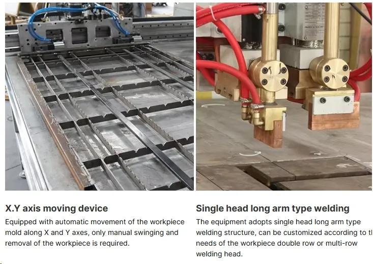 Automatic CNC Rebar Mesh Welding Machine Wire Mesh Making Spot Welder Industrial Production Equipment Cage Wire Mesh Welded 2