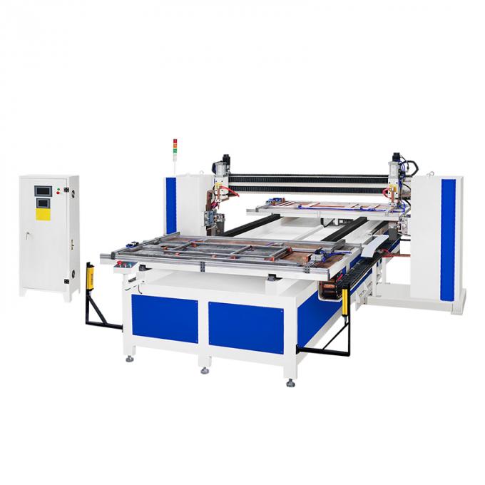 Hwashi Security Stainless Sheet Door Plate Multi-Point Automatic Mobile Type Spot Welding Machine, Sheet Metal Welder 0