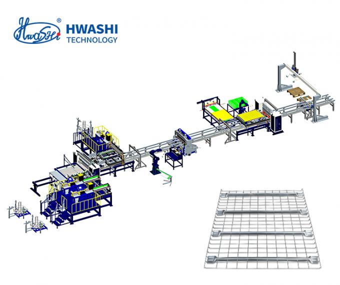 New-Grade Automation for Wire Mesh Deck Shelving – Hwashi’s Production Line Delivers 0