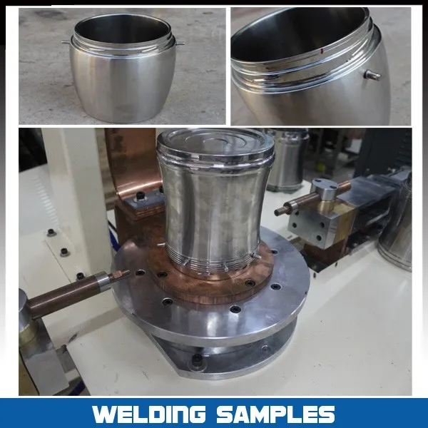 Hwashi Aluminum Sauce Pan Handle Spot Welding Machine 1