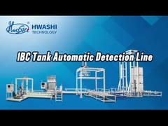 1000L 1200L IBC Tank Cage Detection Line IBC Leakage Testing Machine