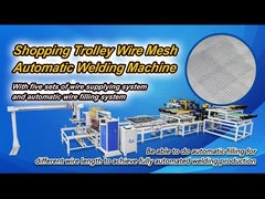 Shopping Trolley Wire Mesh Automatic Welding