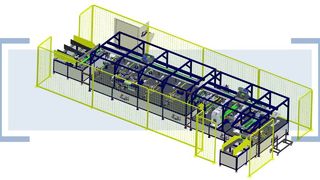 Fully Automatic Ironing Board Manufacturing Line — From Raw Tube to Finished Product, Zero Manual Ha